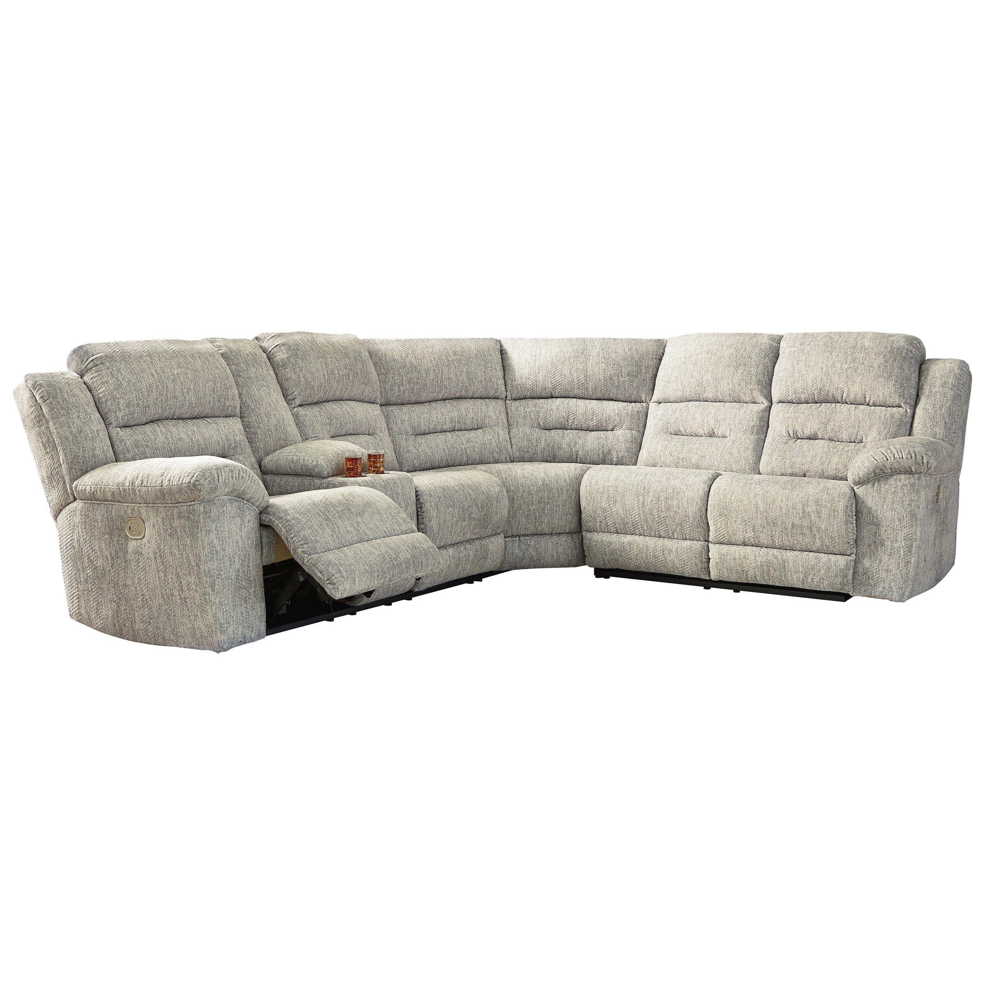 Signature Design by Ashley Family Den Power Reclining Sectional Godby